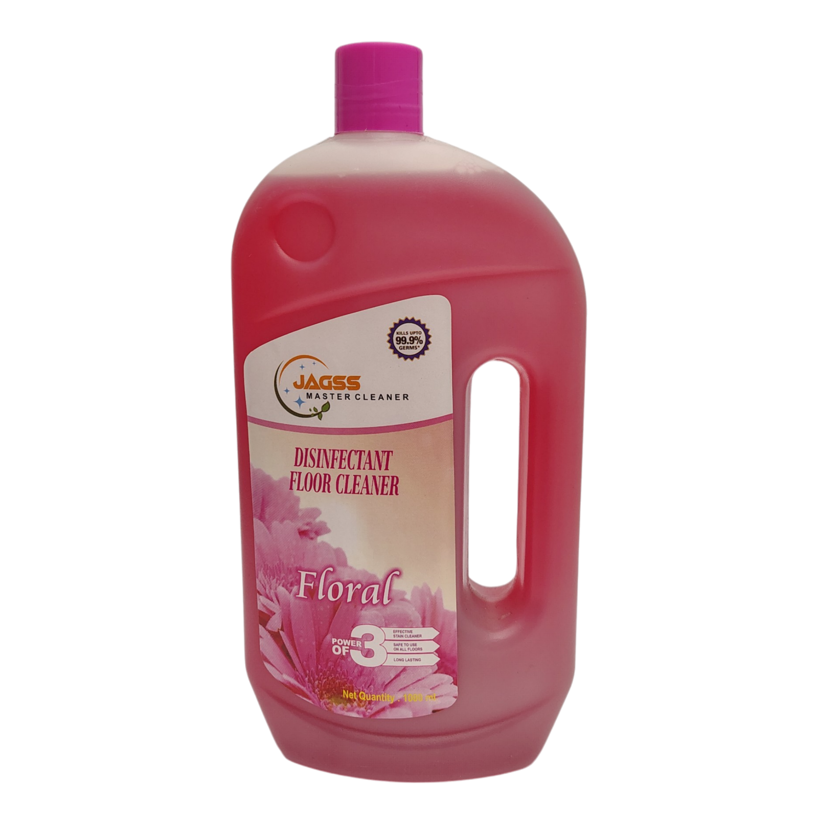 Disinfectant Floor Cleaner Floral, Lavender 1000 ml | Kills 99.9% Germs, Effective Stain Cleaner, Safe on All Floors, Long Lasting, Power of 3