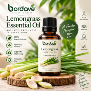Bordave Lemongrass Essential Oil – 30 ml